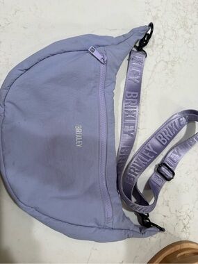 Brixley Periwinkle Crescent Bag